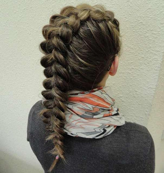 Прическа на последний звонок