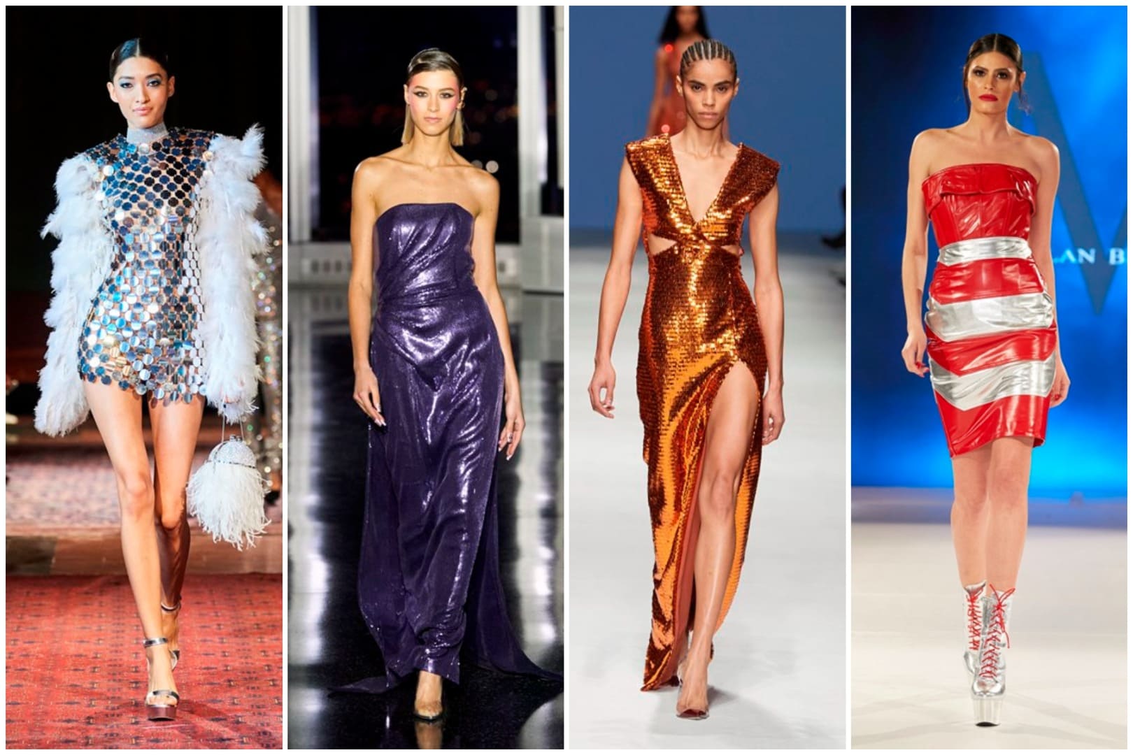 Как носить пайетки