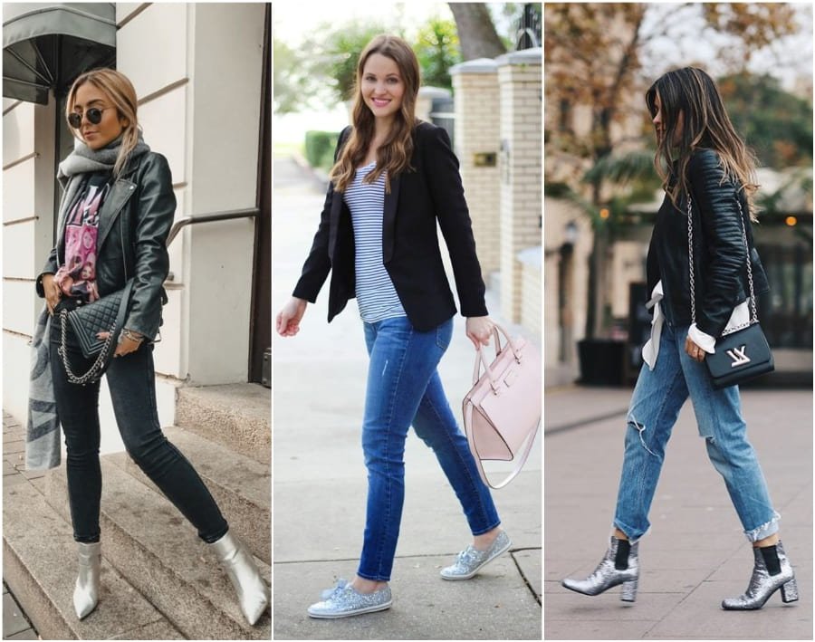 Блестящие туфли