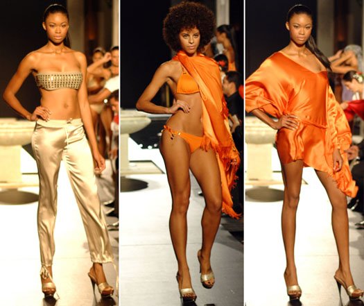 Дефиле на конкурсе красоты