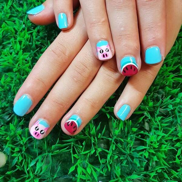 Маникюр для года быка