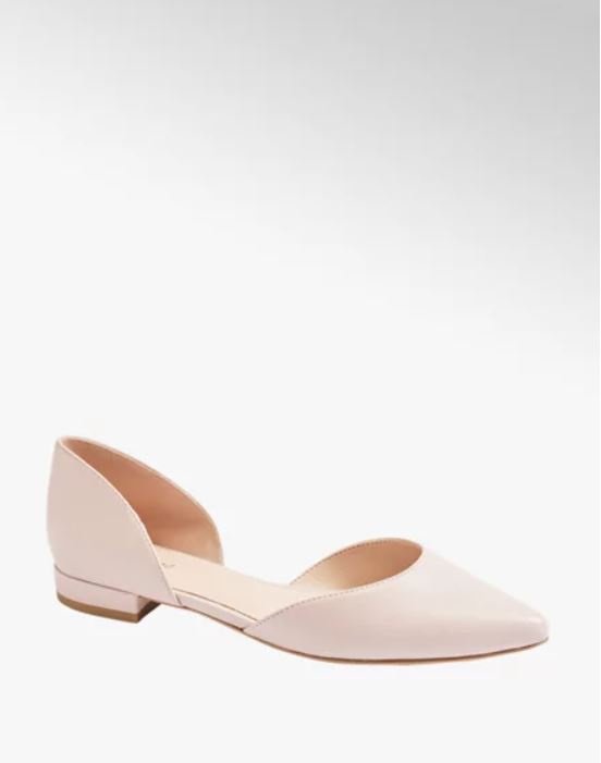 Розовые балетки