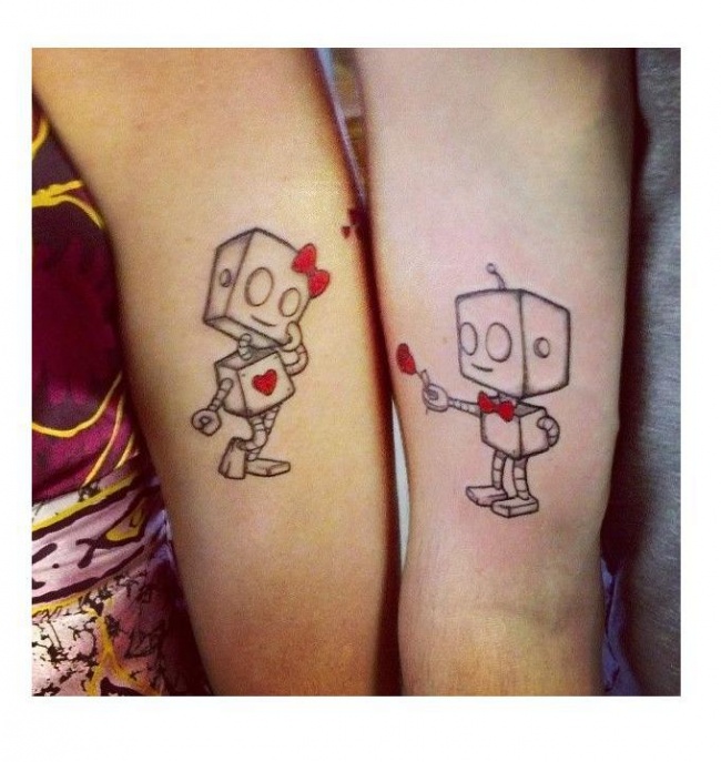 Татуировки для влюбленных