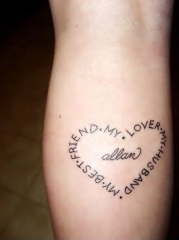 Татуировки для влюбленных