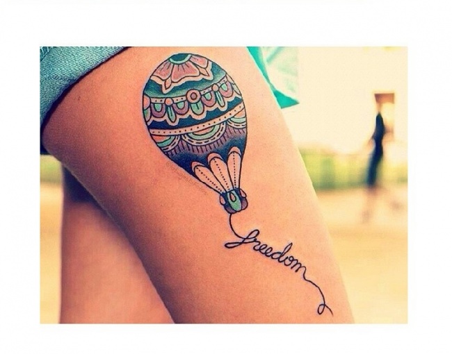 Красочные татуировки