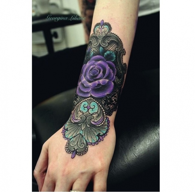 Красочные татуировки