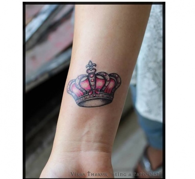 Красочная татуировка