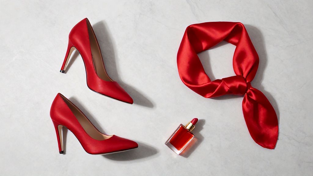 Аксессуары красного цвета для создания привлекательного образа