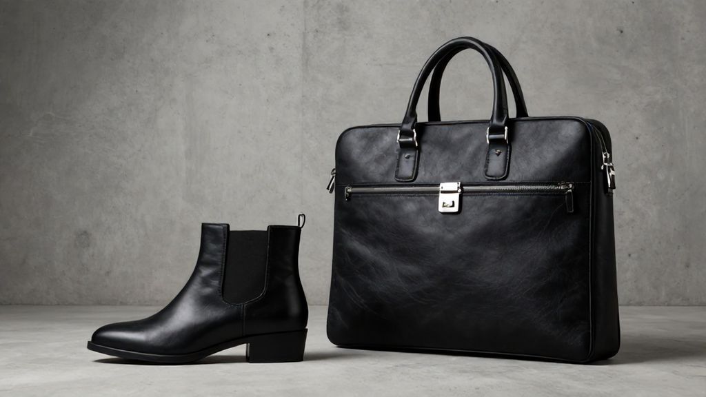 Кожаные аксессуары с жестким каркасом для создания делового имиджа