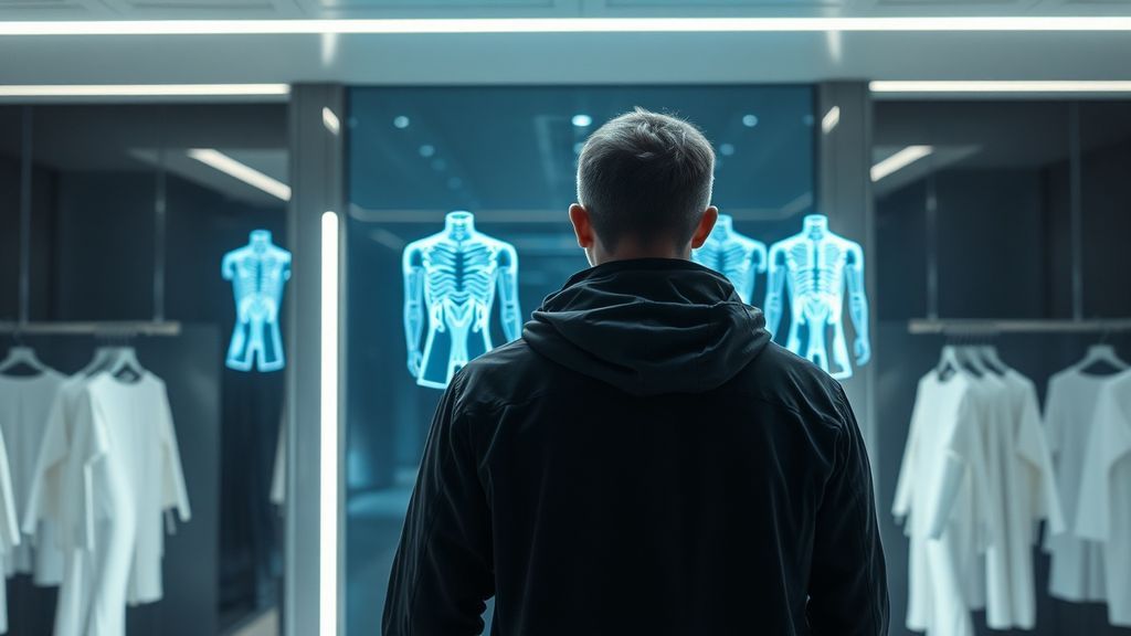 Виртуальная примерка цифровой одежды с помощью дополненной реальности