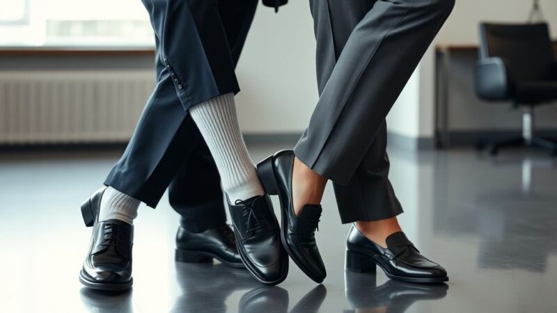 Этикет выбора носков под туфли в бизнес-среде