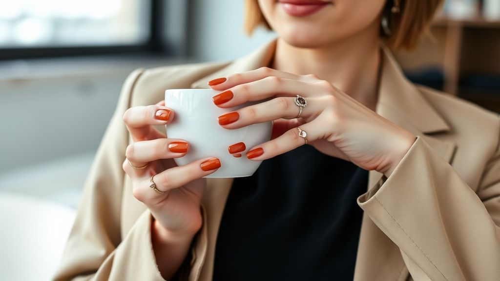 Яркий маникюр и бизнес-этикет