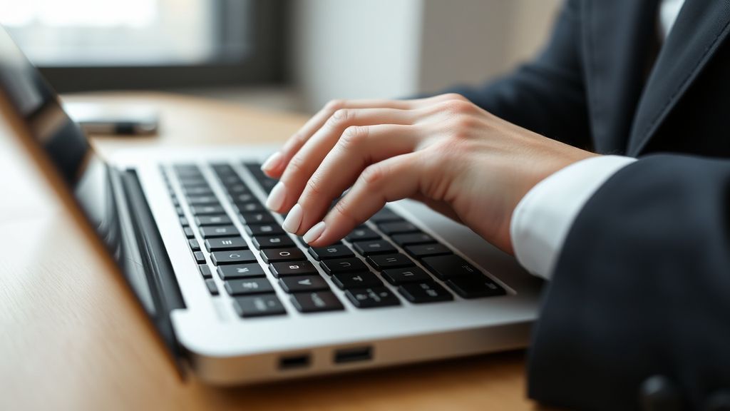 Минималистичный дизайн ногтей для работы в офисе